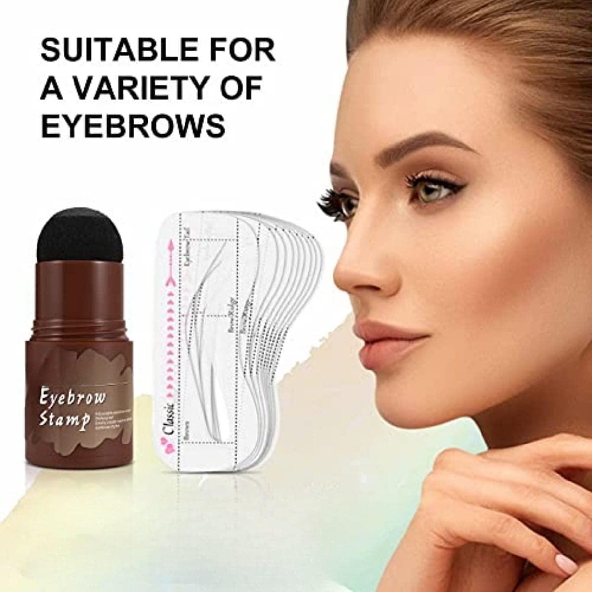 eyebrow hairline stamp