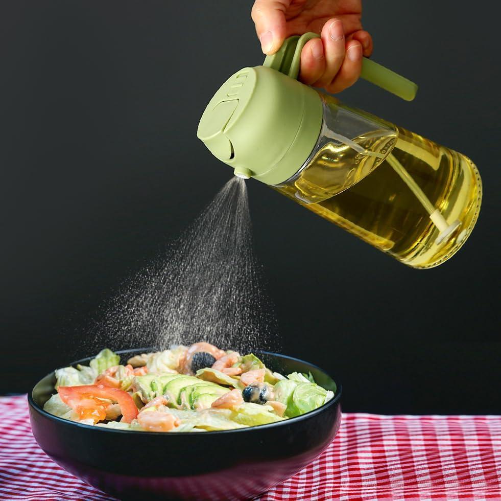 Oil Dispenser With Sprayer