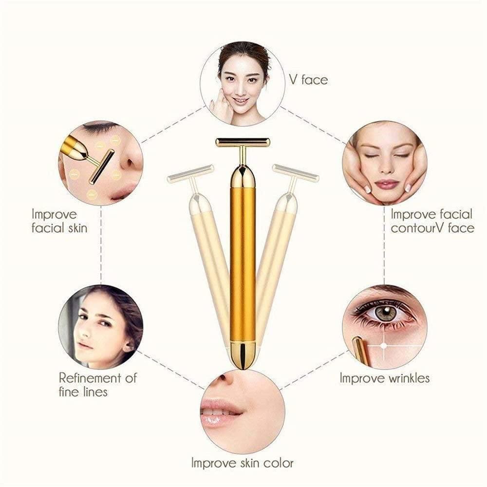 Gold Facial Roller