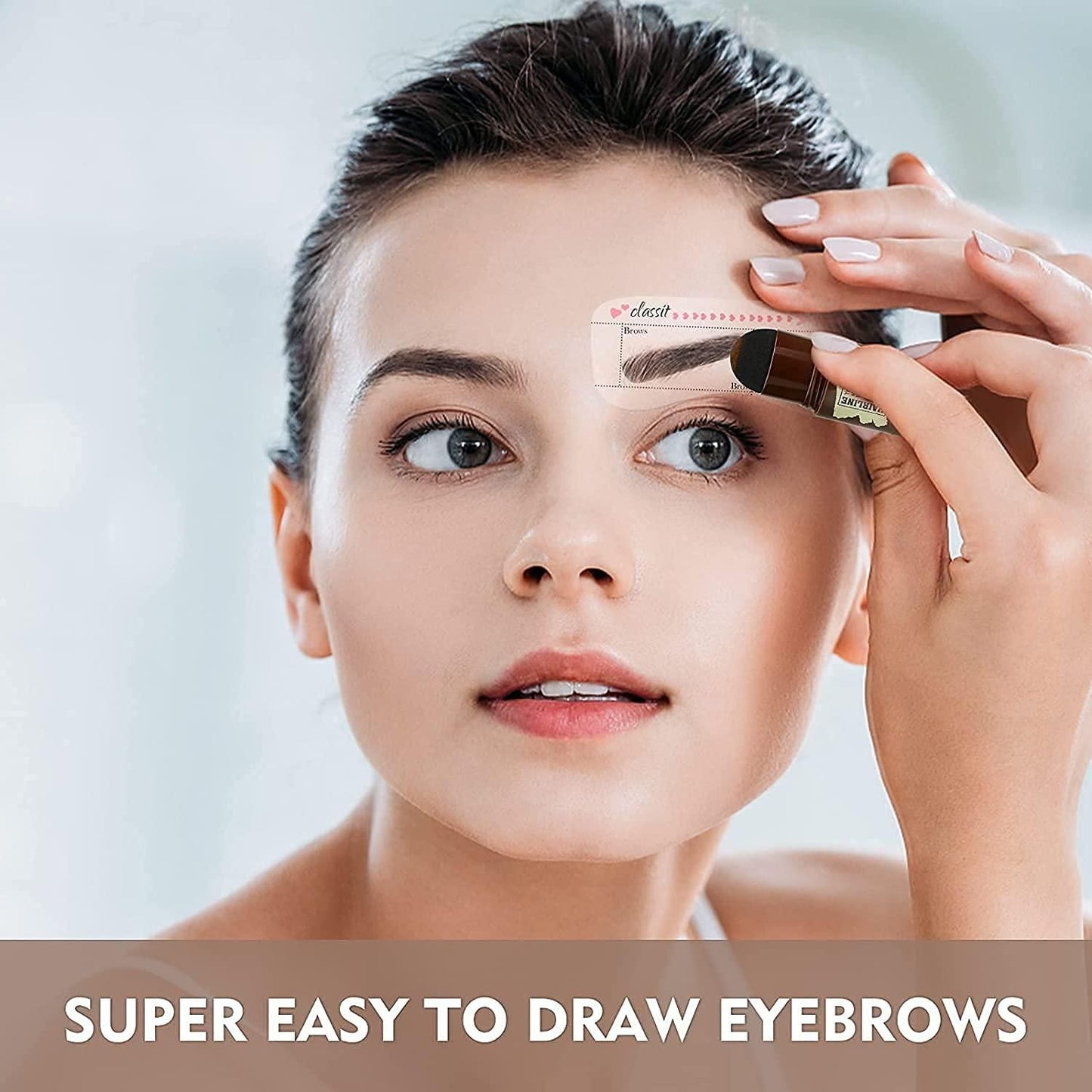 eyebrow hairline stamp