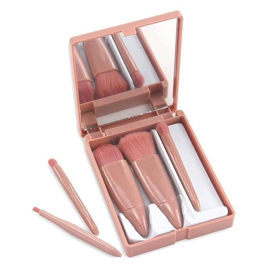 portable makeup brush set