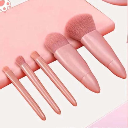 portable makeup brush set