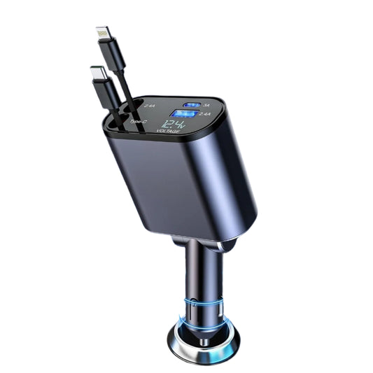 4-Port USB Car Charger